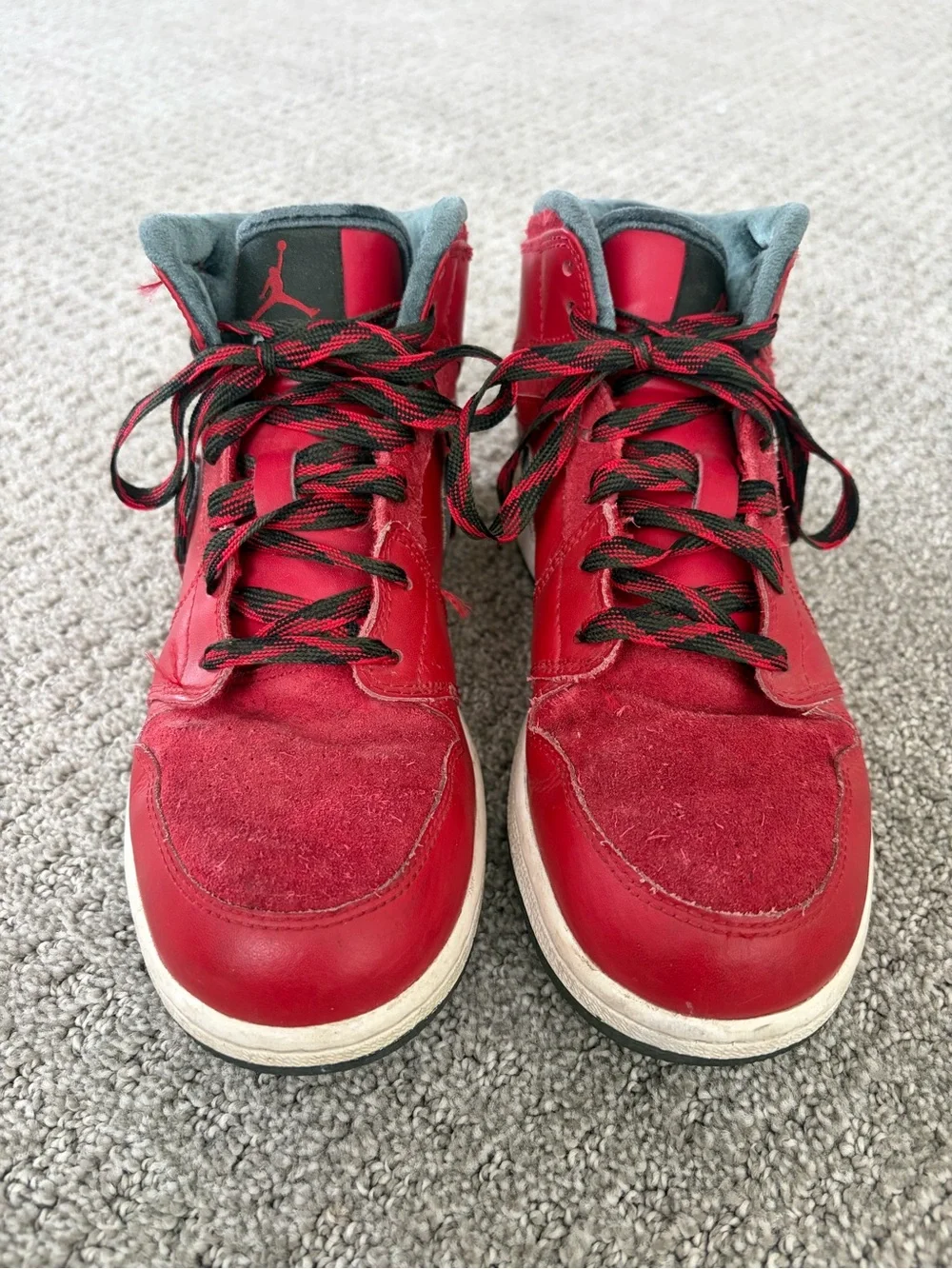 Air Jordan 1 Retro High Premiere Red Gucci (2013) Size 6 Y